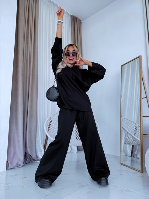 LARGE SIZE set "MANHATTAN" - BLACK